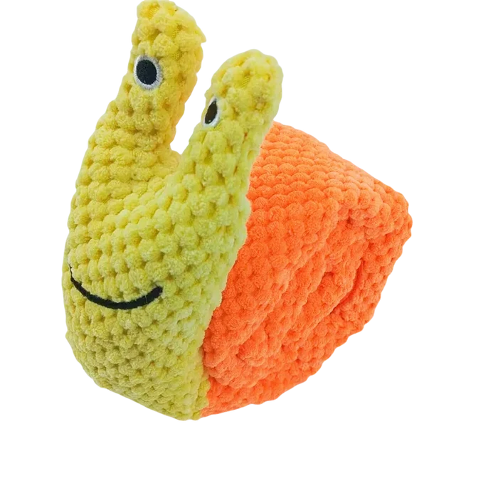 Interactive Snail Puzzle Feeder Toy for Dogs
