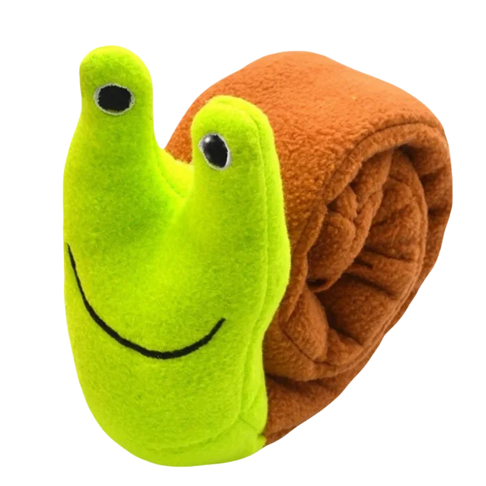 Interactive Snail Puzzle Feeder Toy for Dogs