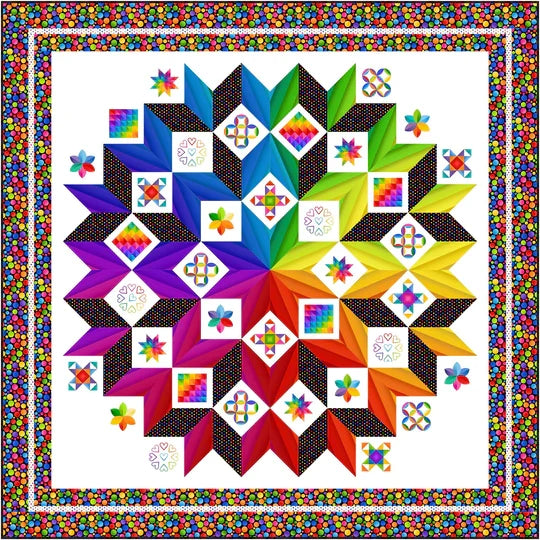 Starburst Kit (Queen Size)  by Patti Carey