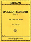 Kuhlau, F. - Six Divertissements - FLUTISTRY
