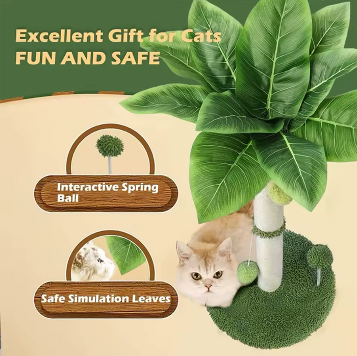 LeafLounge Cat Scratching Post
