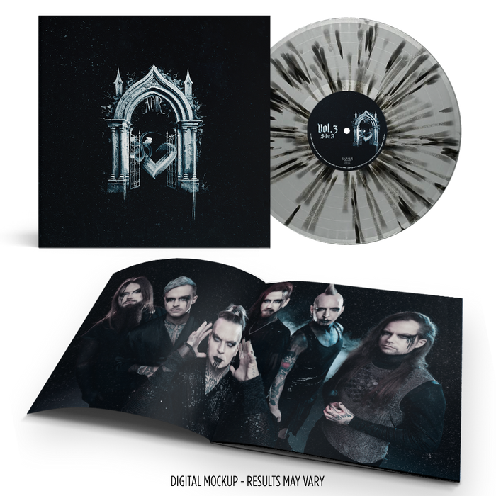 Lord of the Lost "OPVS NOIR Vol. 3 (Splattered Silver/Black Vinyl)" 12"