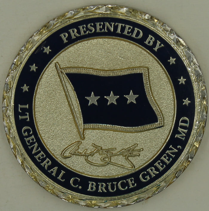 Lt. General C Bruce Green 20th Surgeon General Air Force Challenge Coin