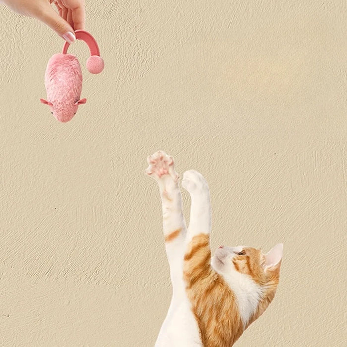 LumoMouse Interactive Plush Cat Toy