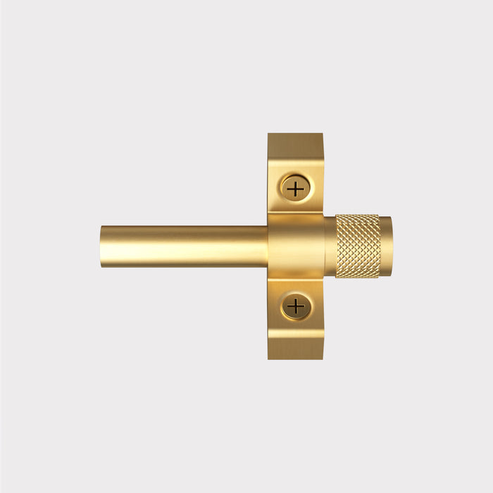 Made to Measure Brass Stair Carpet Runner Rods in Gold – product view 6