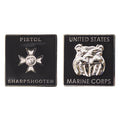 Marine Corps Coin: Pistol Sharpshooter 1.75"