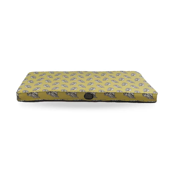 Memory Foam Lounger - Owl Print (Cover Only) for Ultimate Comfort - for dogs Snug and Cosy Pets