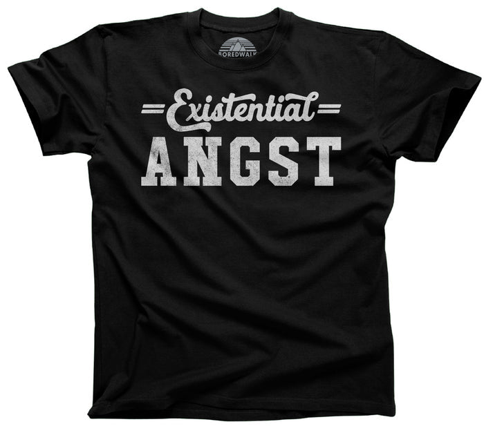 Men's Existential Angst T-Shirt - Funny Existentialism Shirt