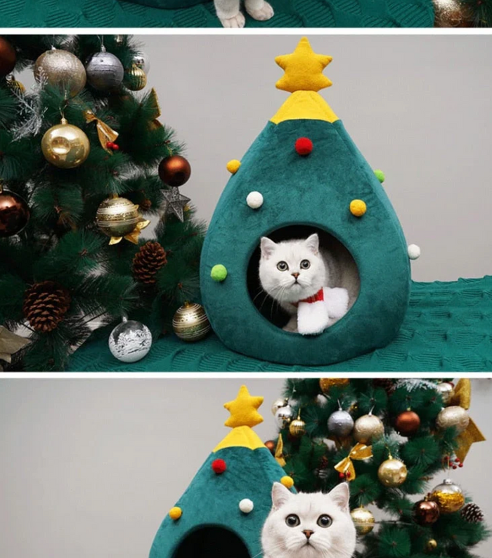 MerryPaws Christmas Tree Pet Bed