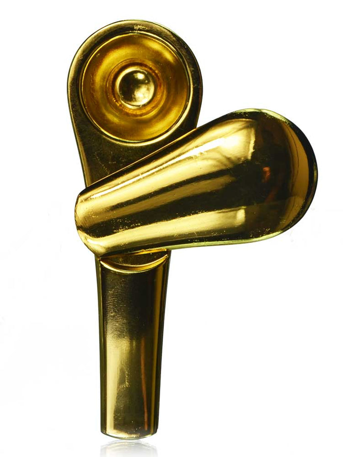 Metal Spoon Pipe with Magnetic Lid