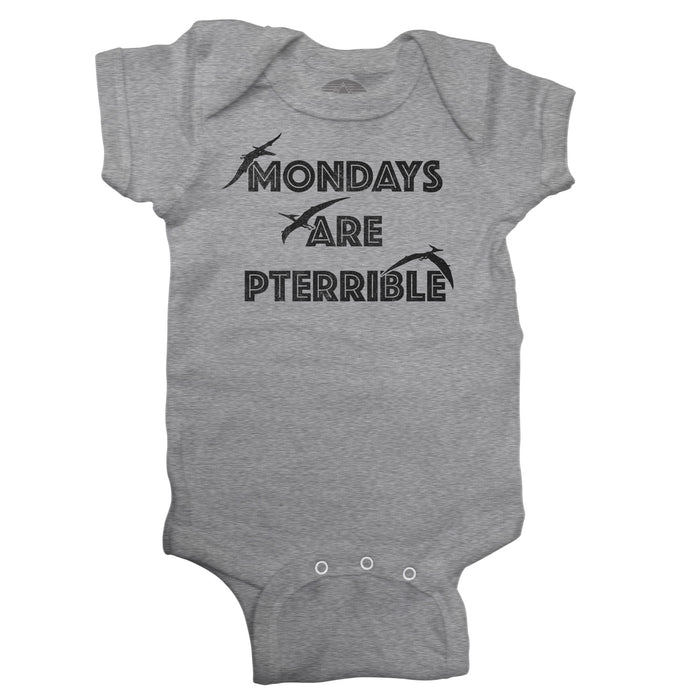 Mondays Are Pterrible Infant Bodysuit - Unisex Fit