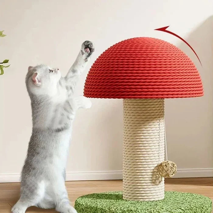 MushroomGrip Sisal Cat Scratch Board