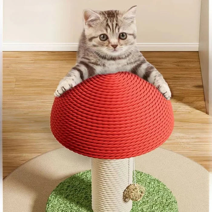 MushroomGrip Sisal Cat Scratch Board
