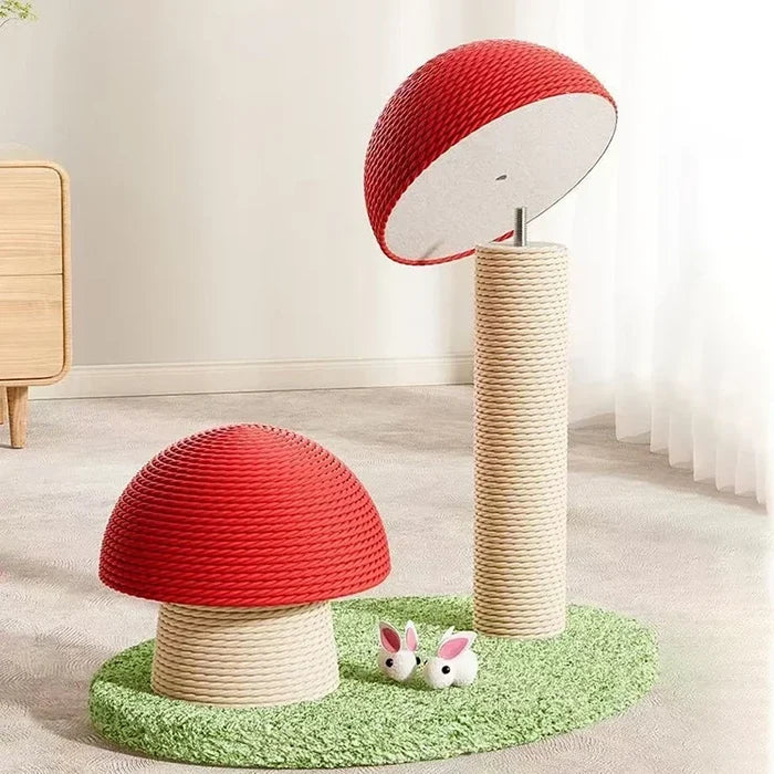 MushroomGrip Sisal Cat Scratch Board