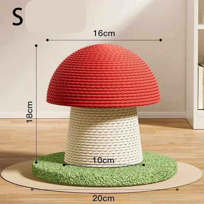 MushroomGrip Sisal Cat Scratch Board