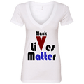 NL6640 Ladies' Deep V-Neck T-Shirt