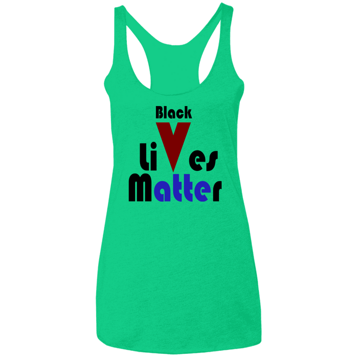 NL6733 Ladies' Triblend Racerback Tank