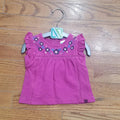 Noruk Fuchsia Floral Tank Top
