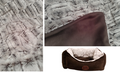 Novara Faux Suede Brown Dog Bed with High Sides and Reversible Cushion - Dog Bed for dogs Snug and Cosy Pets