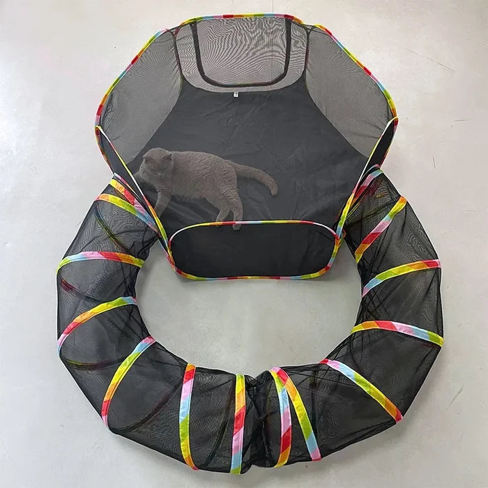 OmniPlay Modular Pet Tunnel & Tent Set