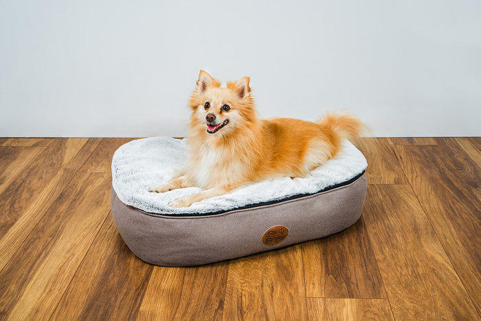 Oval Faux Fur (Cover Only) - Ultimate Comfort for Your Dog - for dogs Snug and Cosy Pets