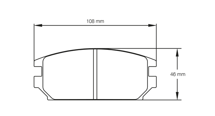 Pagid Brake Pad Set E2445 RS14