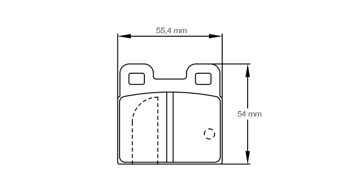 Pagid Brake Pad Set E4122 RSH42