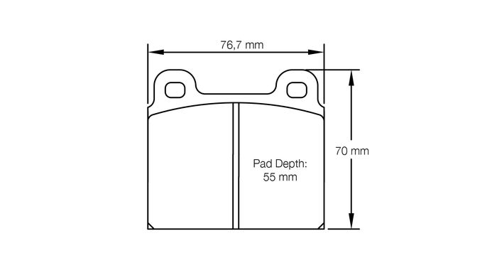 Pagid Brake Pad Set E4501 RSH42