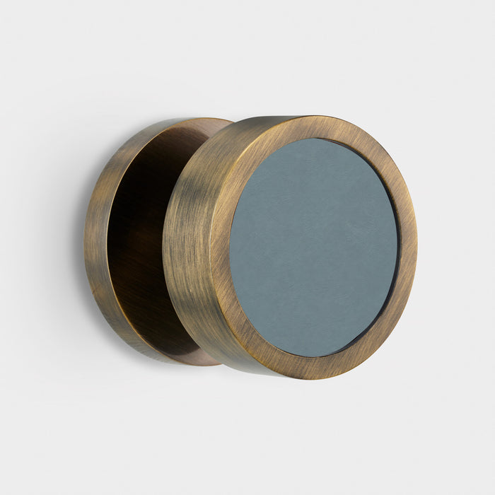 Paintable Mortice Door Knobs in Antique – product view 3