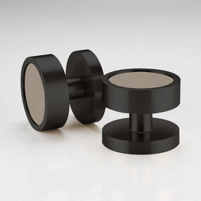Paintable Mortice Door Knobs in Black