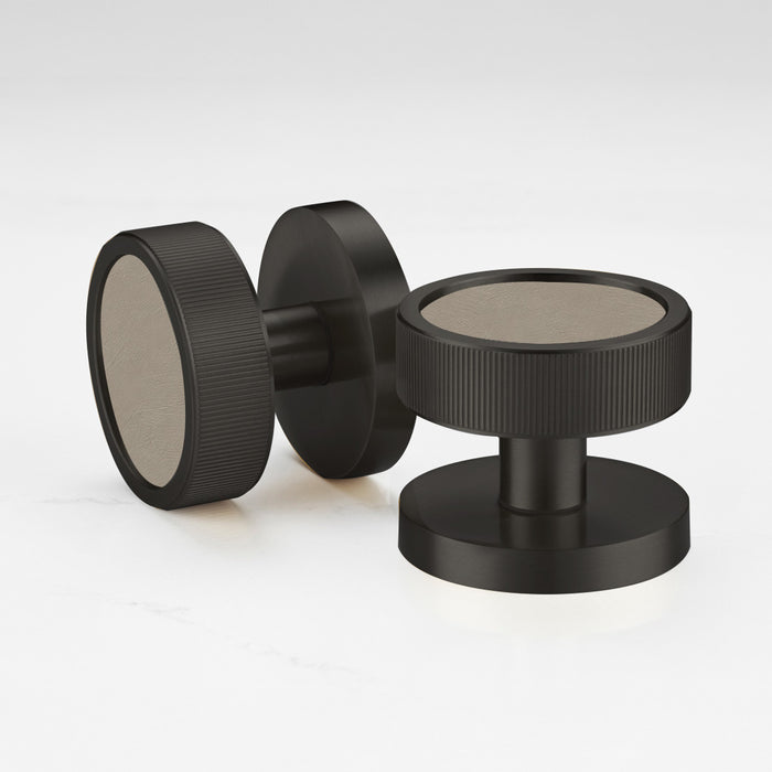 Paintable Mortice Door Knobs in Black – product view 7