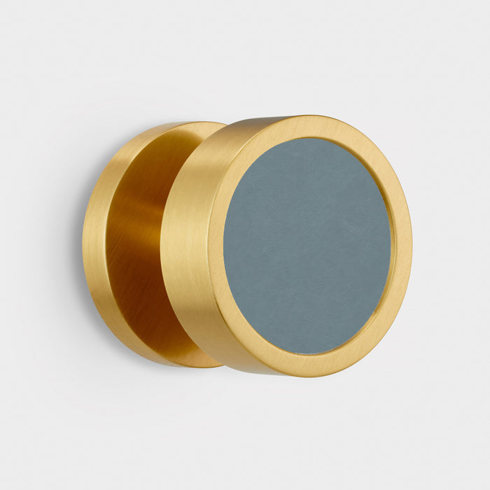Paintable Mortice Door Knobs in Gold – product view 3