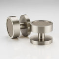 Paintable Mortice Door Knobs in Silver