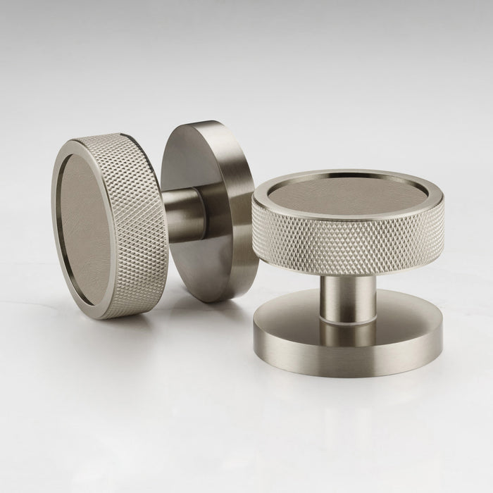 Paintable Mortice Door Knobs in Silver – product view 4