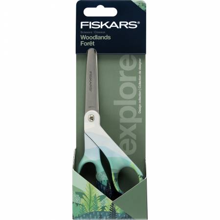 Pattern Scissors 8in Woodlands -- Fiskars