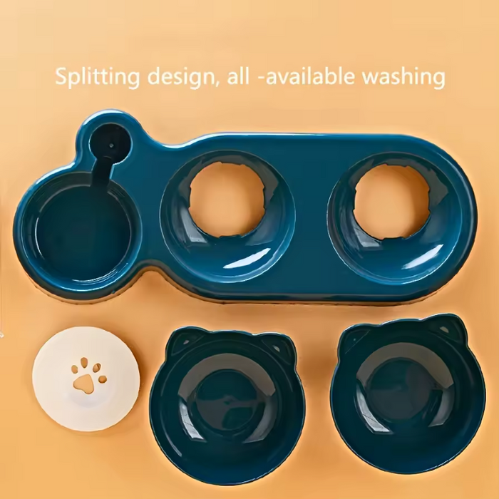 PawTriple 3-in-1 Pet Feeding Station