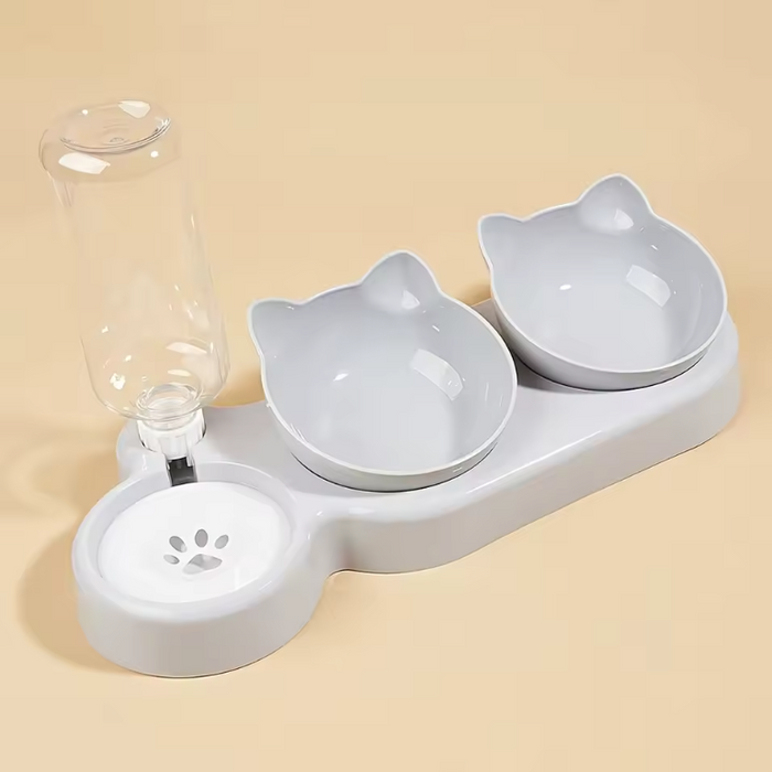 PawTriple 3-in-1 Pet Feeding Station