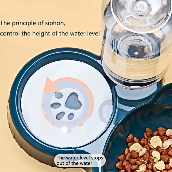 PawTriple 3-in-1 Pet Feeding Station