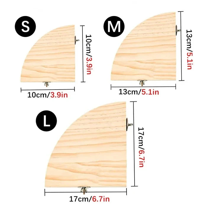 Perch & Rest Wooden Board