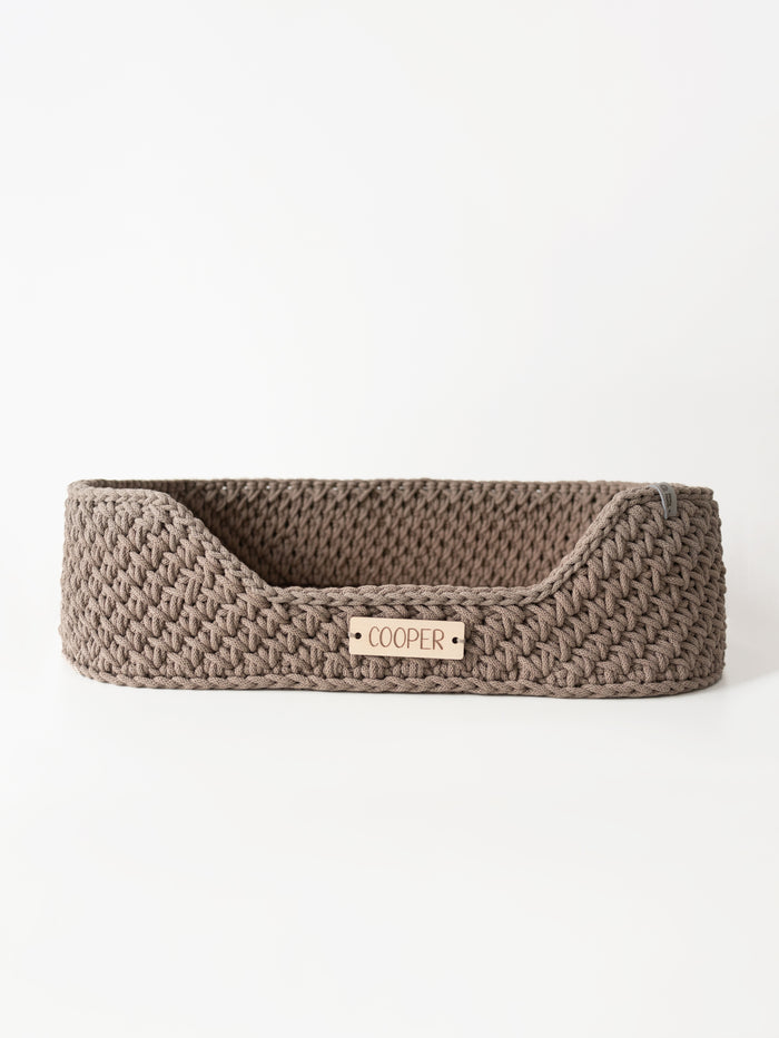 Personalized Recycled Cotton Pet Bed