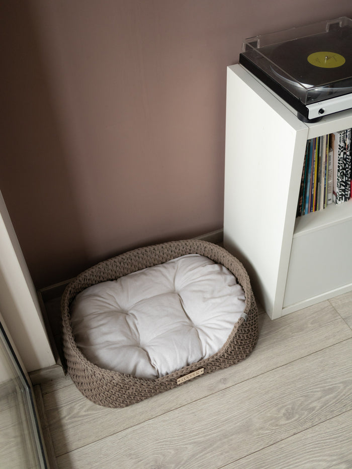 Personalized Recycled Cotton Pet Bed