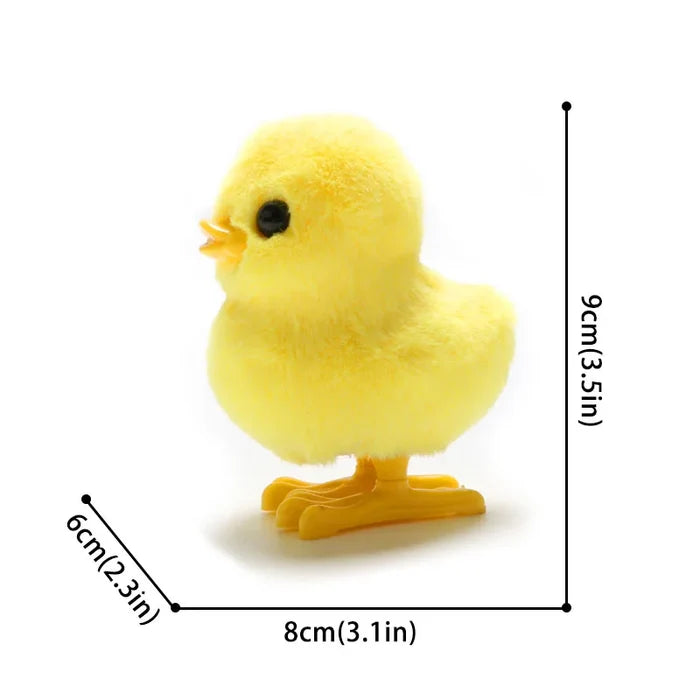 PlayHop Wind-Up Chicken & Duck Jumping Toys
