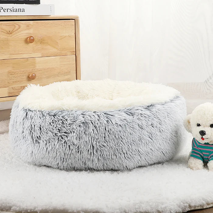 PlushDream Donut Dog & Cat Bed