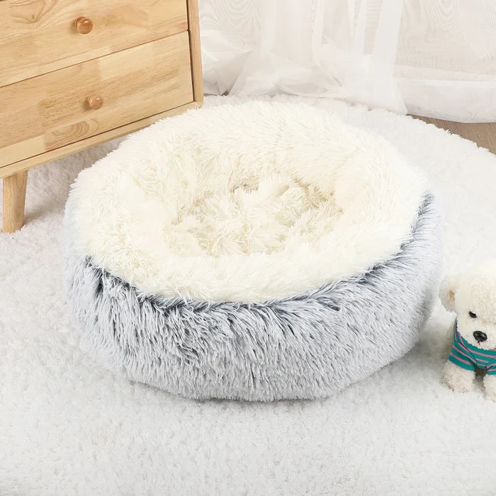 PlushDream Donut Dog & Cat Bed