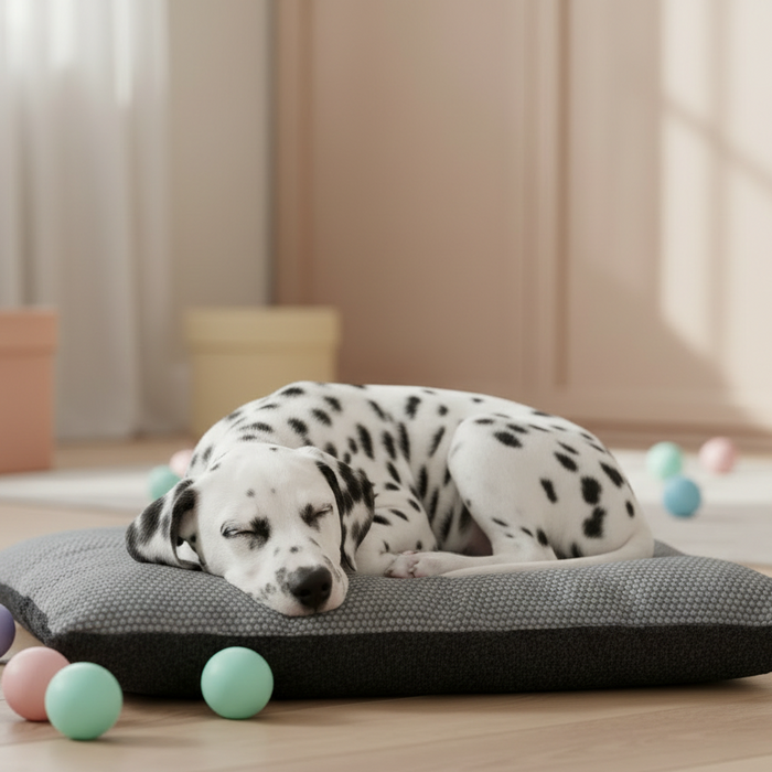 Polka Dot Lounger Grey (Cover Only) - for dogs Snug and Cosy Pets