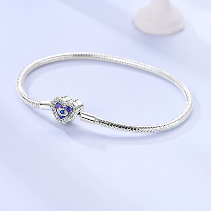 Pulsera Corazon Morado