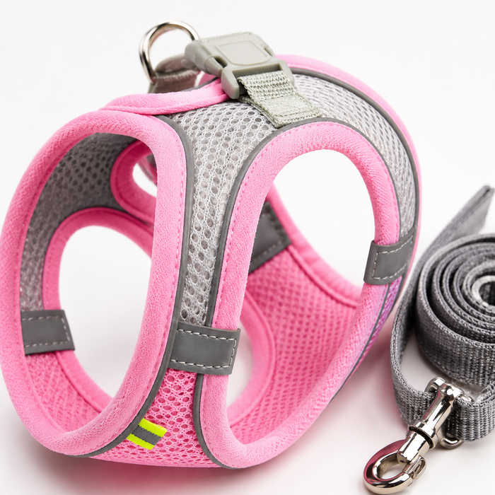 PuppyFlex Adjustable Harness & Leash Set