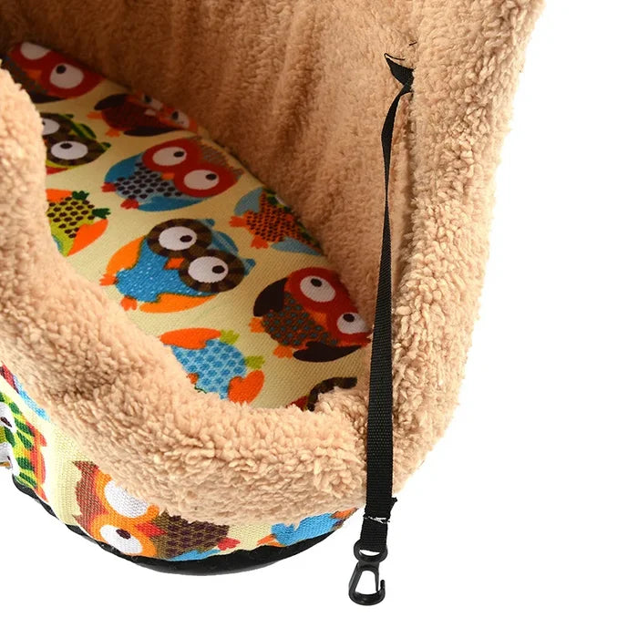 PupVoyager Fleece Dog & Cat Carrier Backpack