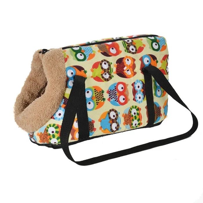 PupVoyager Fleece Dog & Cat Carrier Backpack