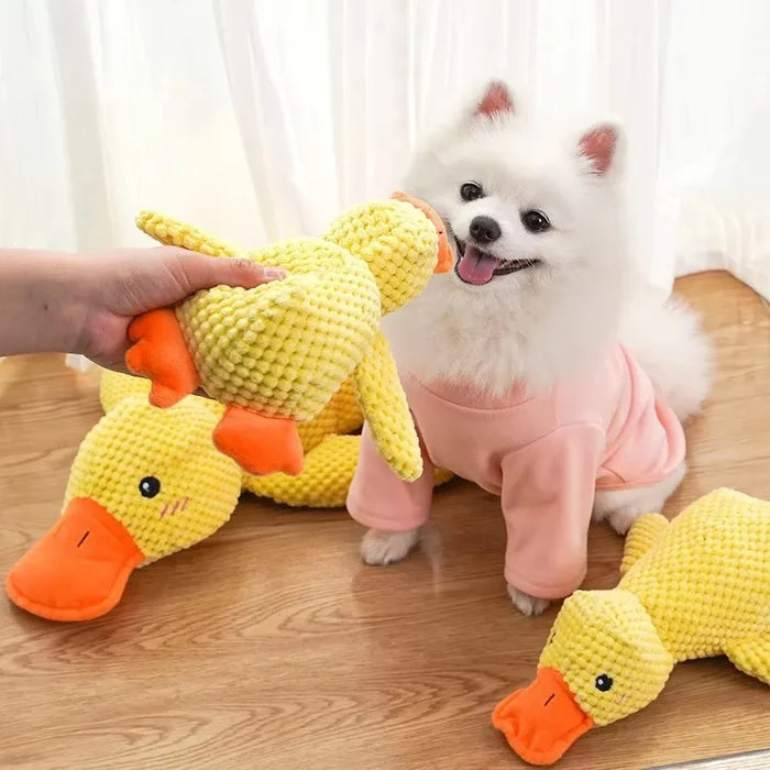 QuackPlay Plush Duck Pet Toy